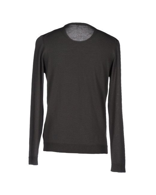 Roberto Collina Black Sweater for men