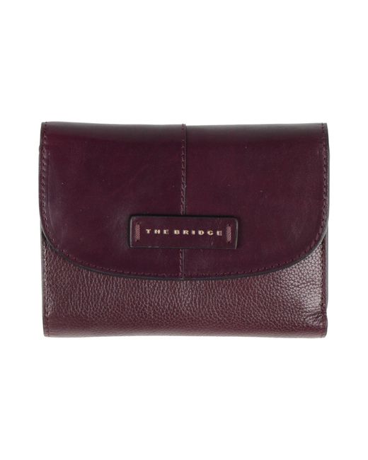 The Bridge Purple Brieftasche