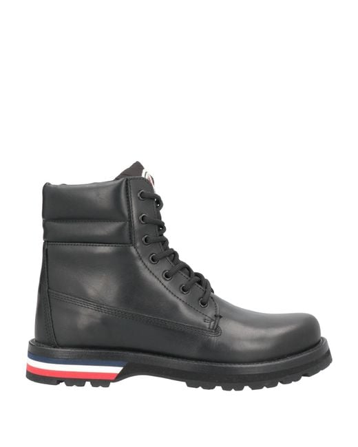 Moncler Black Ankle Boots for men