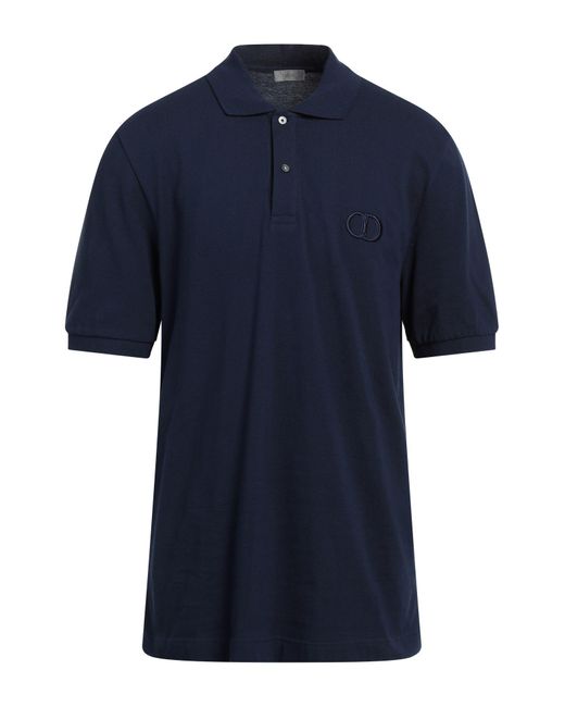 Dior Blue Polo Shirt for men
