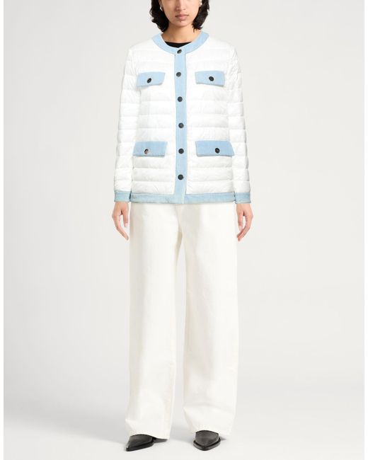 Blauer Blue Puffer