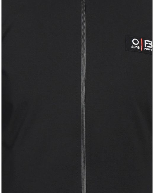Suns Boards Black Sweatshirt Cotton, Polyamide, Elastane for men