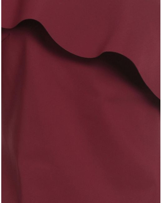 La Petite Robe Di Chiara Boni Purple Burgundy Top Polyamide, Elastane
