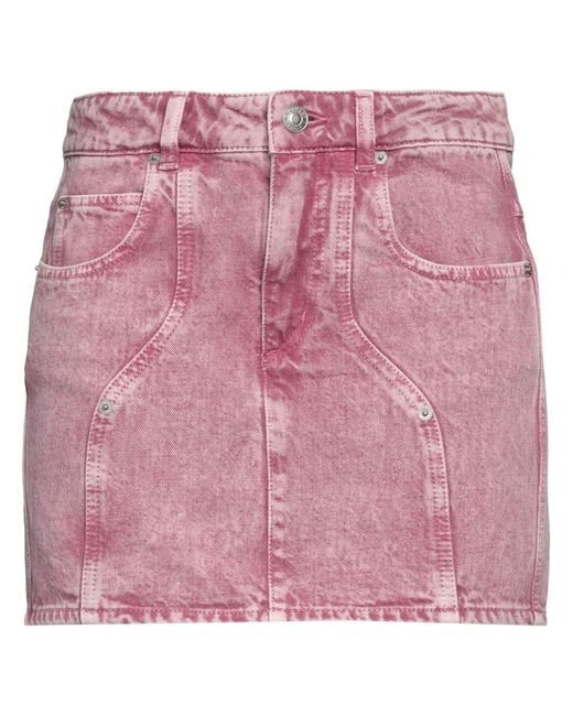 Isabel Marant Pink Jeansrock