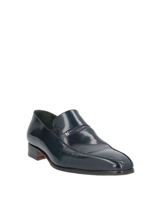 Moreschi Gray Midnight Loafers Leather for men