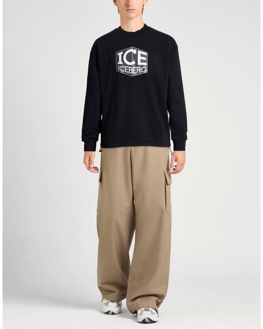 Ice Iceberg Black Sweatshirt for men