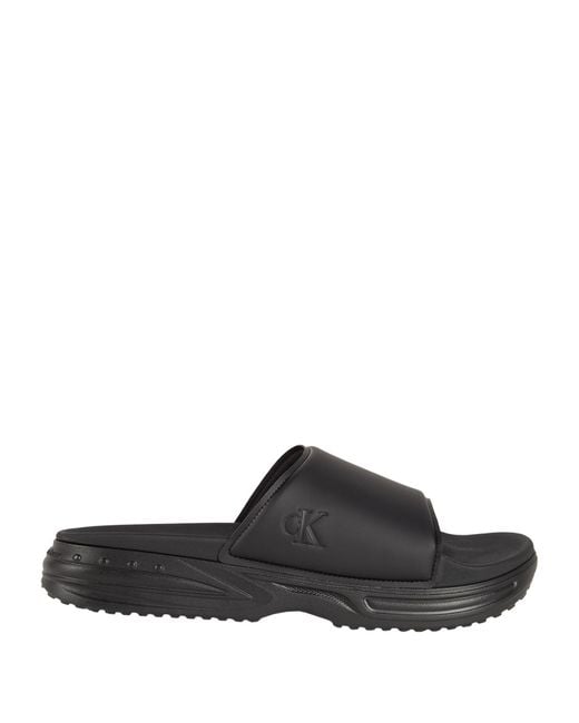 Calvin Klein Black Sandals for men