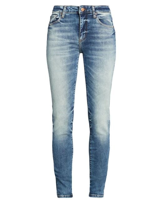 ARMANI EXCHANGE Blue Jeans Cotton, Polyester, Elastane