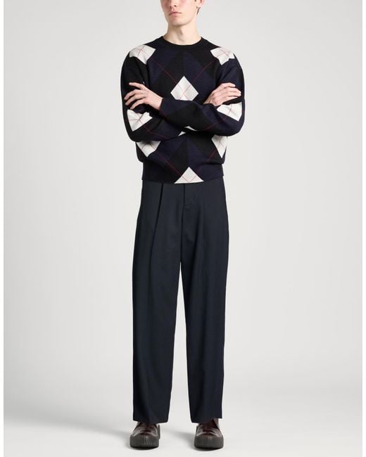 Emporio Armani Blue Pants for men