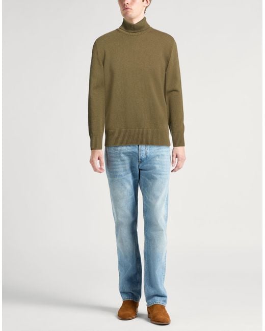 Herno Green Turtlenecks for men