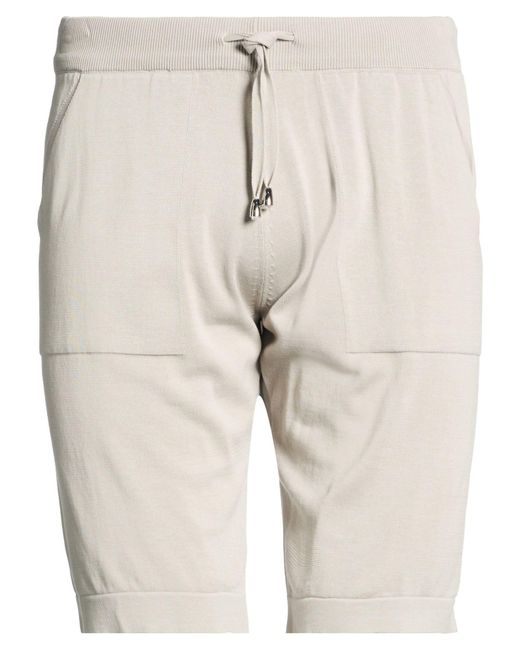 FILIPPO DE LAURENTIIS Natural Shorts & Bermuda Shorts Cotton for men