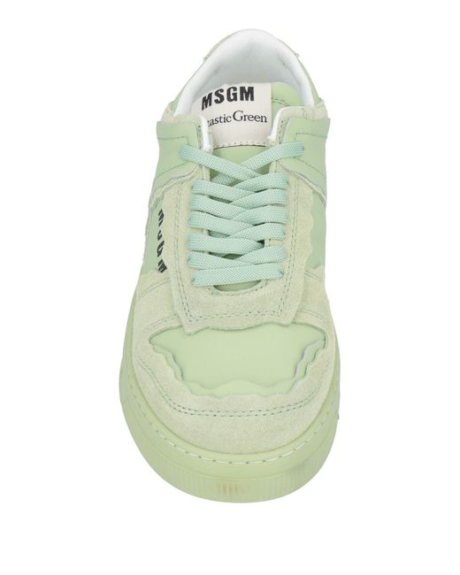 MSGM Green Trainers for men