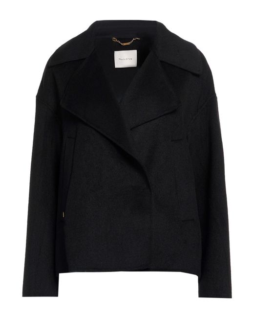 Manila Grace Black Coat