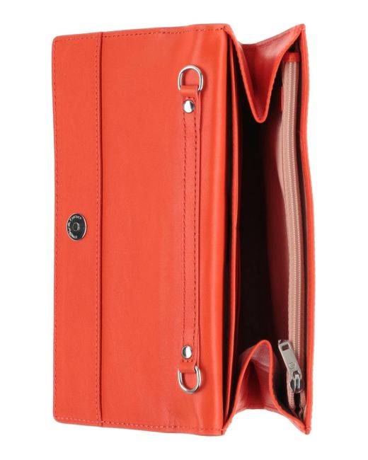 Piquadro Red Crossbody Wallet