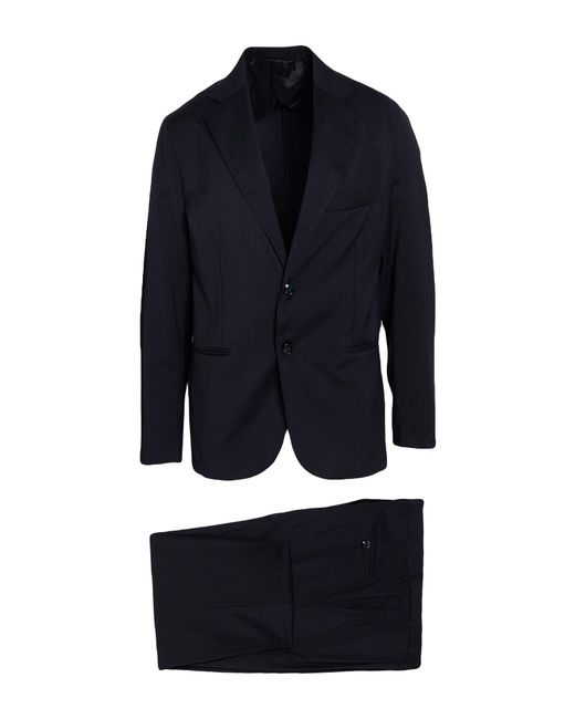 Barba Napoli Blue Suit for men