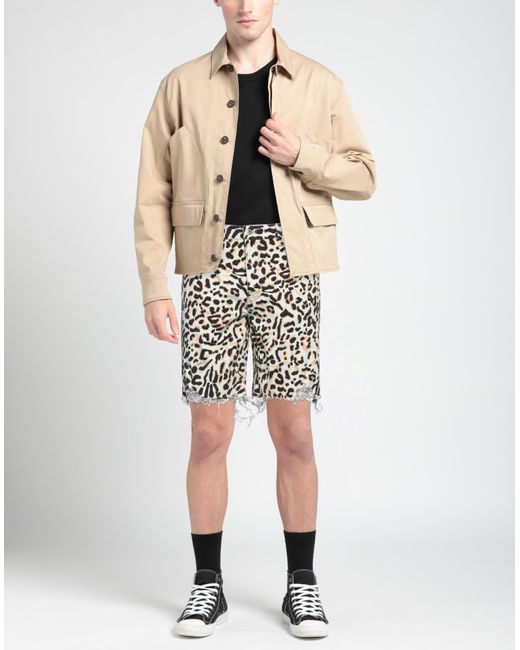 Just Cavalli White Denim Shorts for men