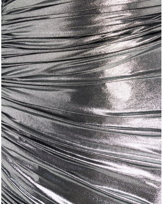 Mugler Gray Mini Dresses