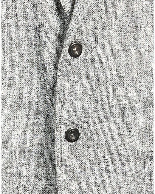 Circolo 1901 Gray Blazer Cotton, Elastane for men