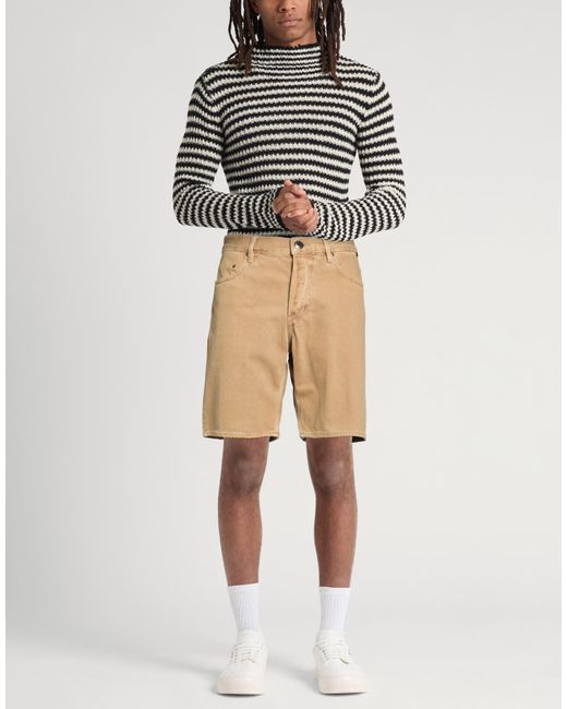 G-Star Natural Denim Shorts for men