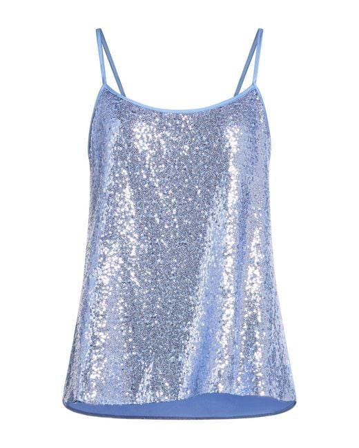 Camilla Blue Azure Top Polyester, Elastane