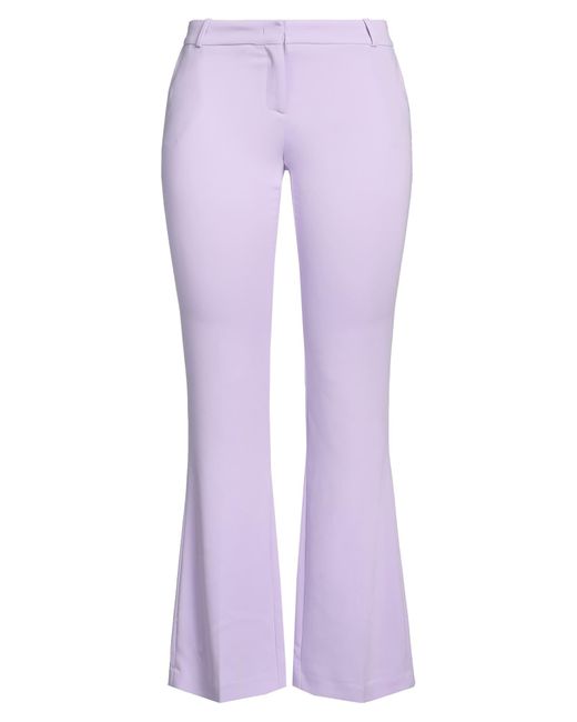 Kiltie Purple Pants Polyester, Elastane