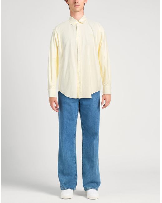 Maison Kitsuné White Shirt Cotton for men