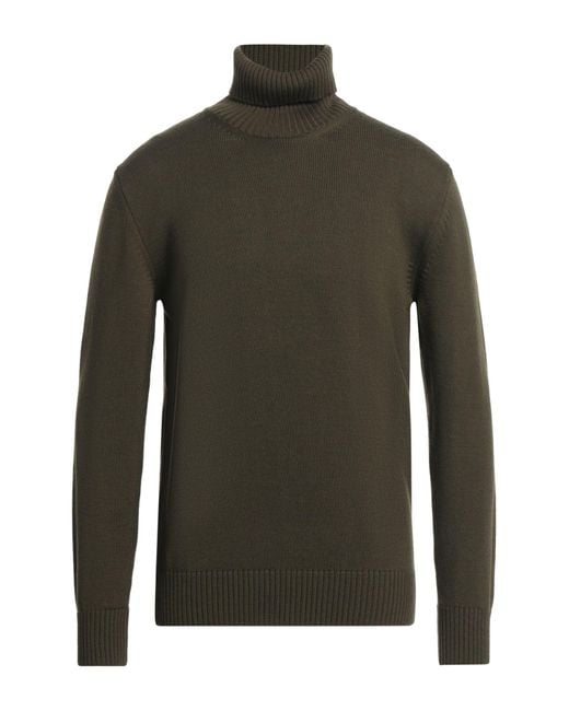 Altea Green Turtleneck for men