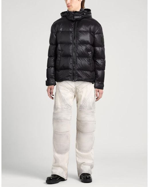 DIESEL Black Puffers for men