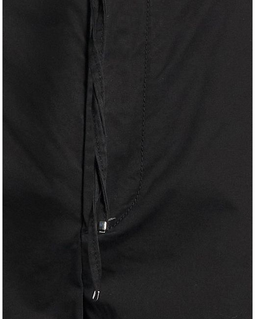 Boss Black Pants Cotton, Elastane for men