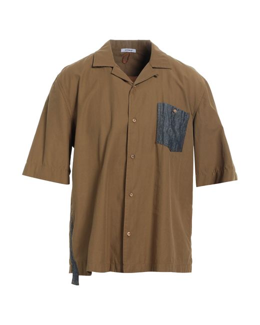 Officina 36 Brown Shirt for men