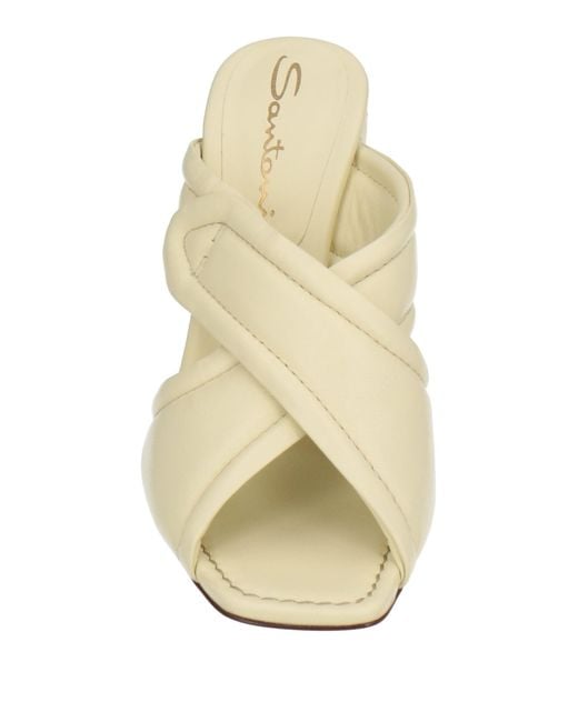 Santoni Natural Sandals