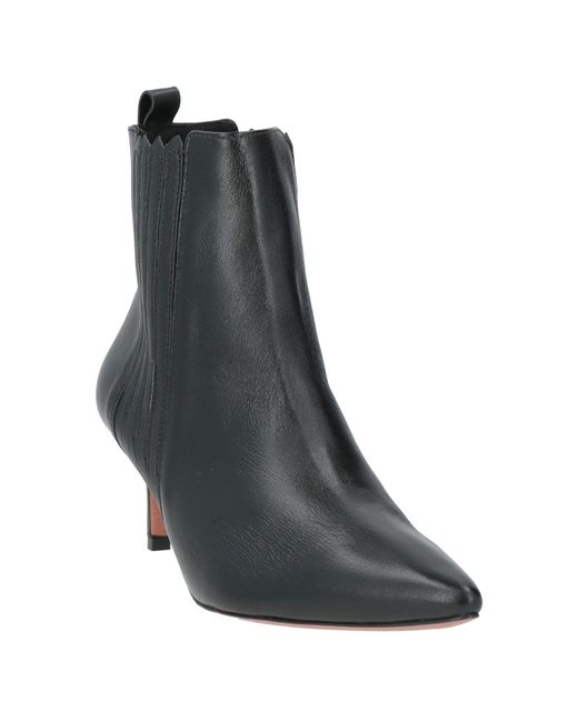 Miss Unique Black Ankle Boots