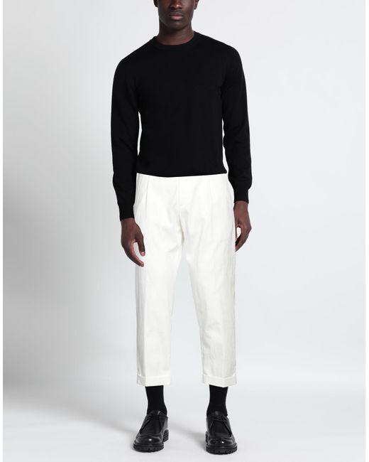 Paolo Pecora White Pants for men