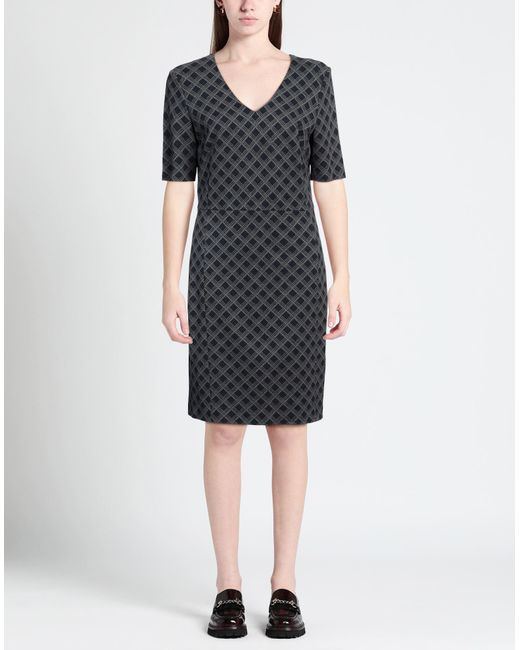 Peserico Black Midi Dress