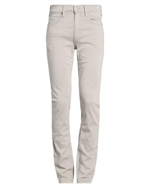 PAIGE Gray Pants Rayon, Cotton, Polyester, Elastane for men