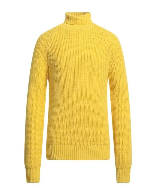 Manuel Ritz Yellow Turtleneck for men
