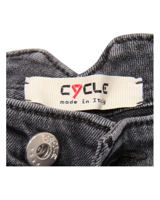 CYCLE Gray Jeanshose