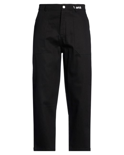DISCLAIMER Black Pants for men