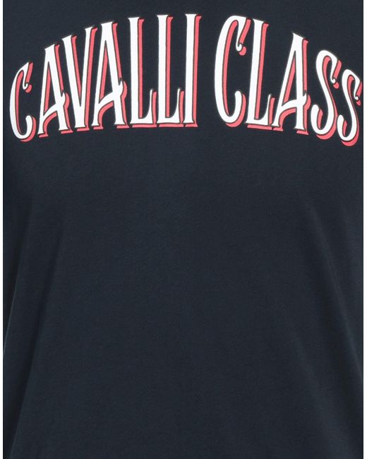 Class Roberto Cavalli Blue T-shirt for men