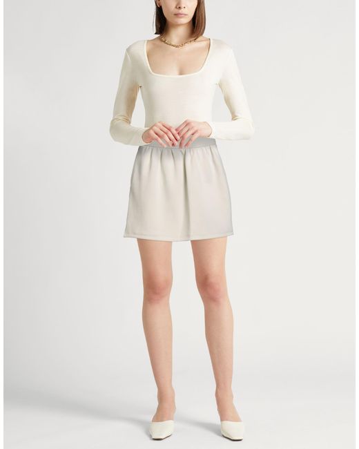 Max Mara Natural Mini Skirts