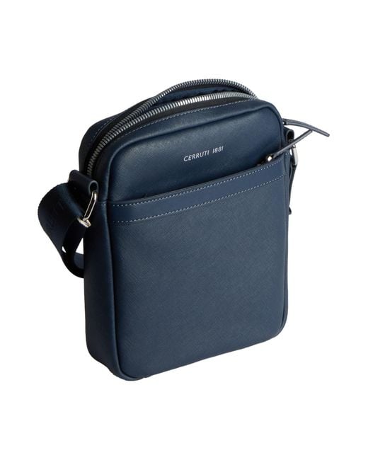 Cerruti 1881 Blue Cross-Body Bag for men