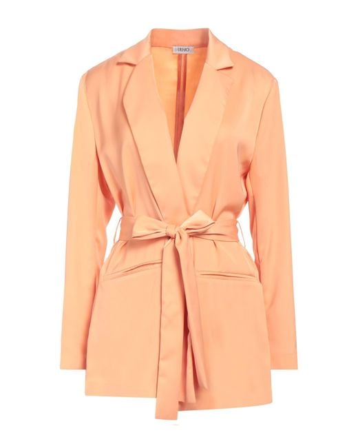 Liu Jo Orange Blazer Polyester
