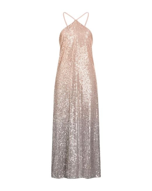 Rebel Queen Metallic Maxi Dress