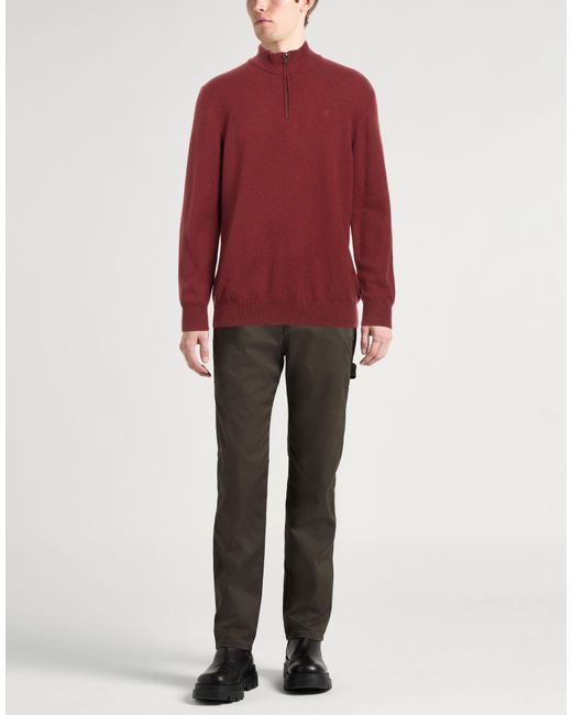 Hackett Rollkragenpullover in Red für Herren
