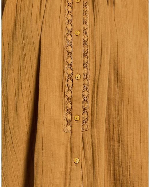 Ba&sh Brown Shirt Cotton