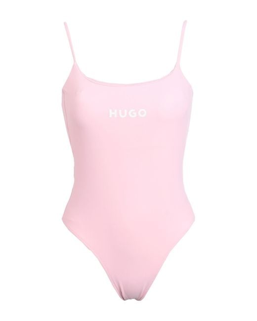 HUGO Pink Badeanzug
