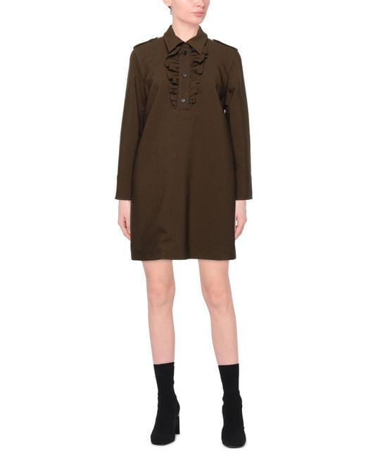 Department 5 Brown Mini Dress