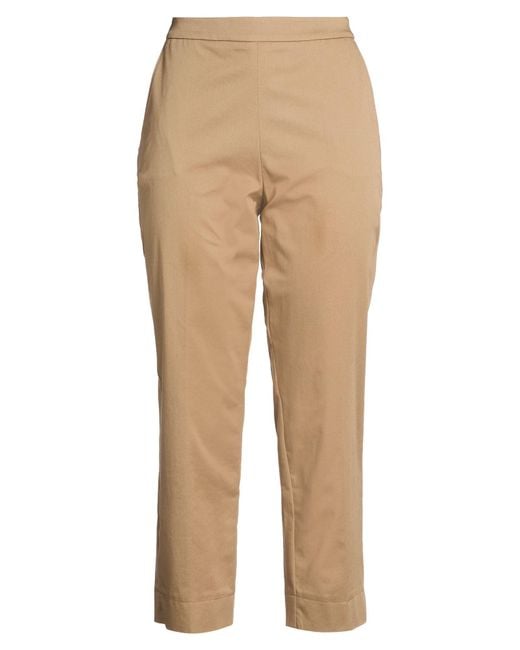 MAX&Co. Natural Light Pants Cotton, Elastane