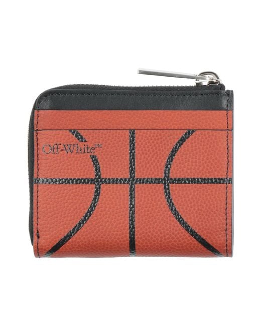 Off-White c/o Virgil Abloh Brieftasche in Red für Herren