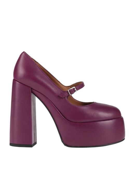 Escarpins Ovyè en coloris Purple